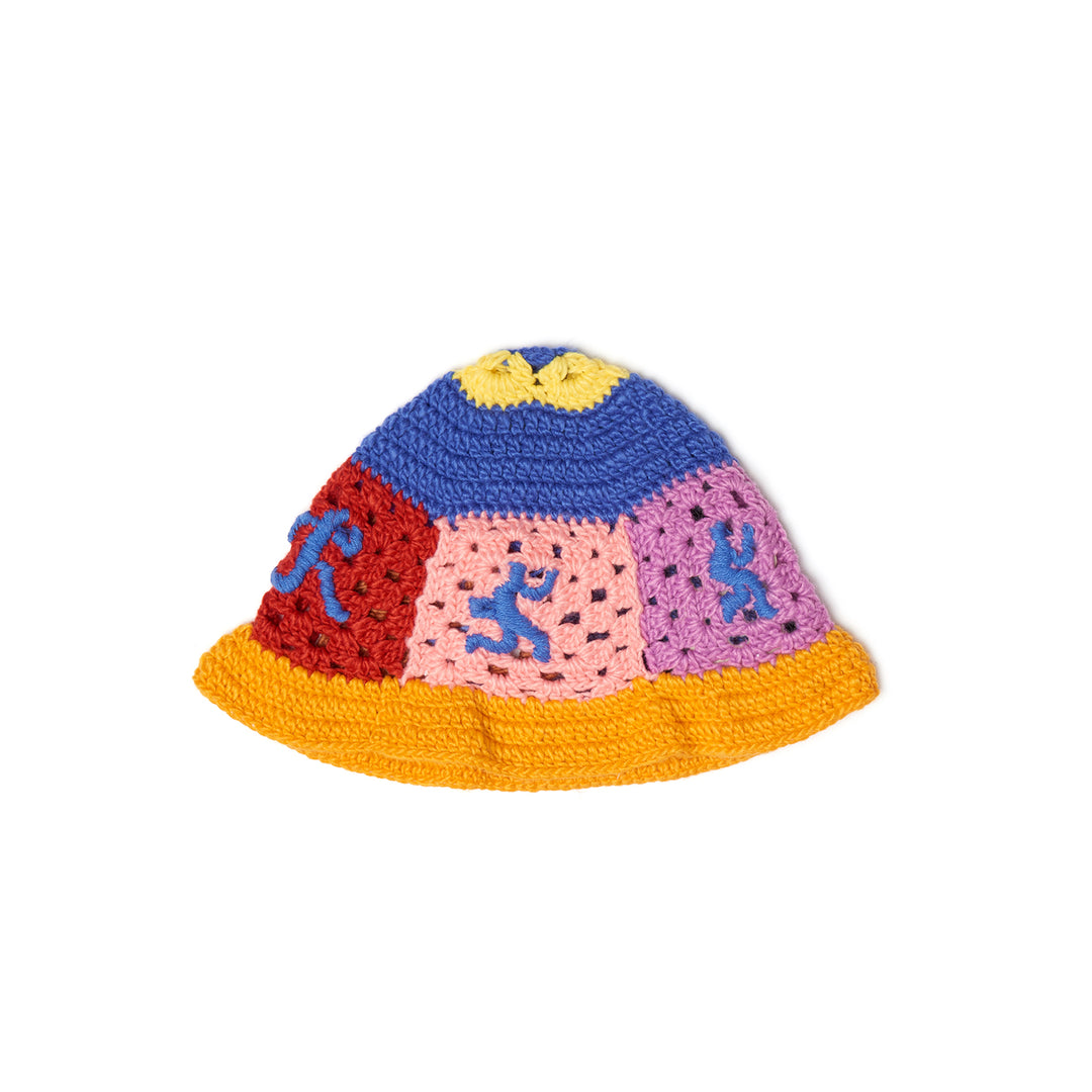 KidSuper Studios Running Man Crochet Hat - Multi