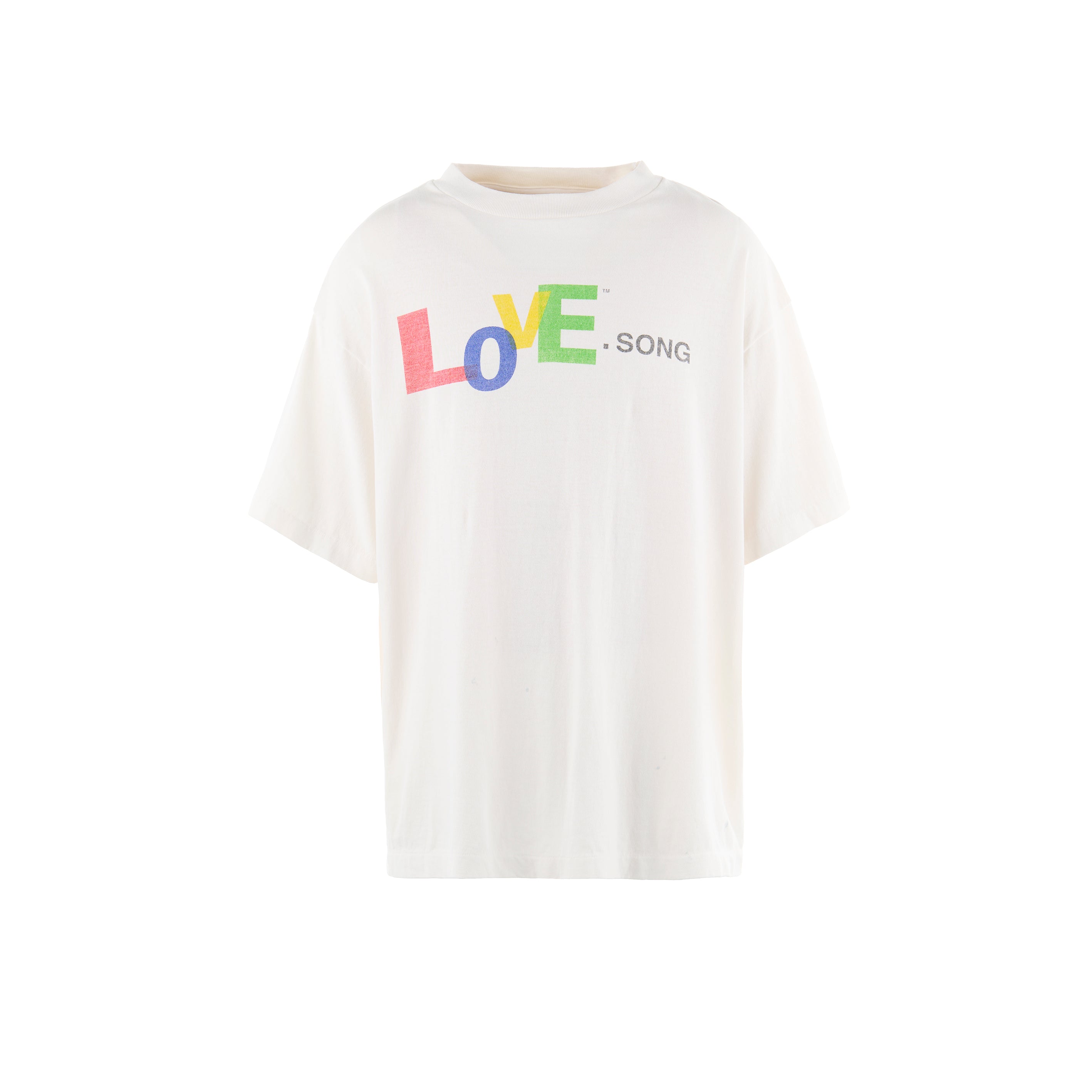 Saint Micheal Love Song Tee - White – Privei