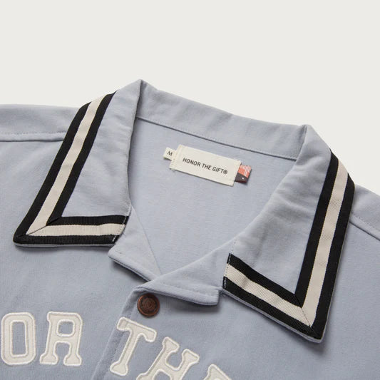 Honor The Gift Tradition S/S Snap Button Up - Stone