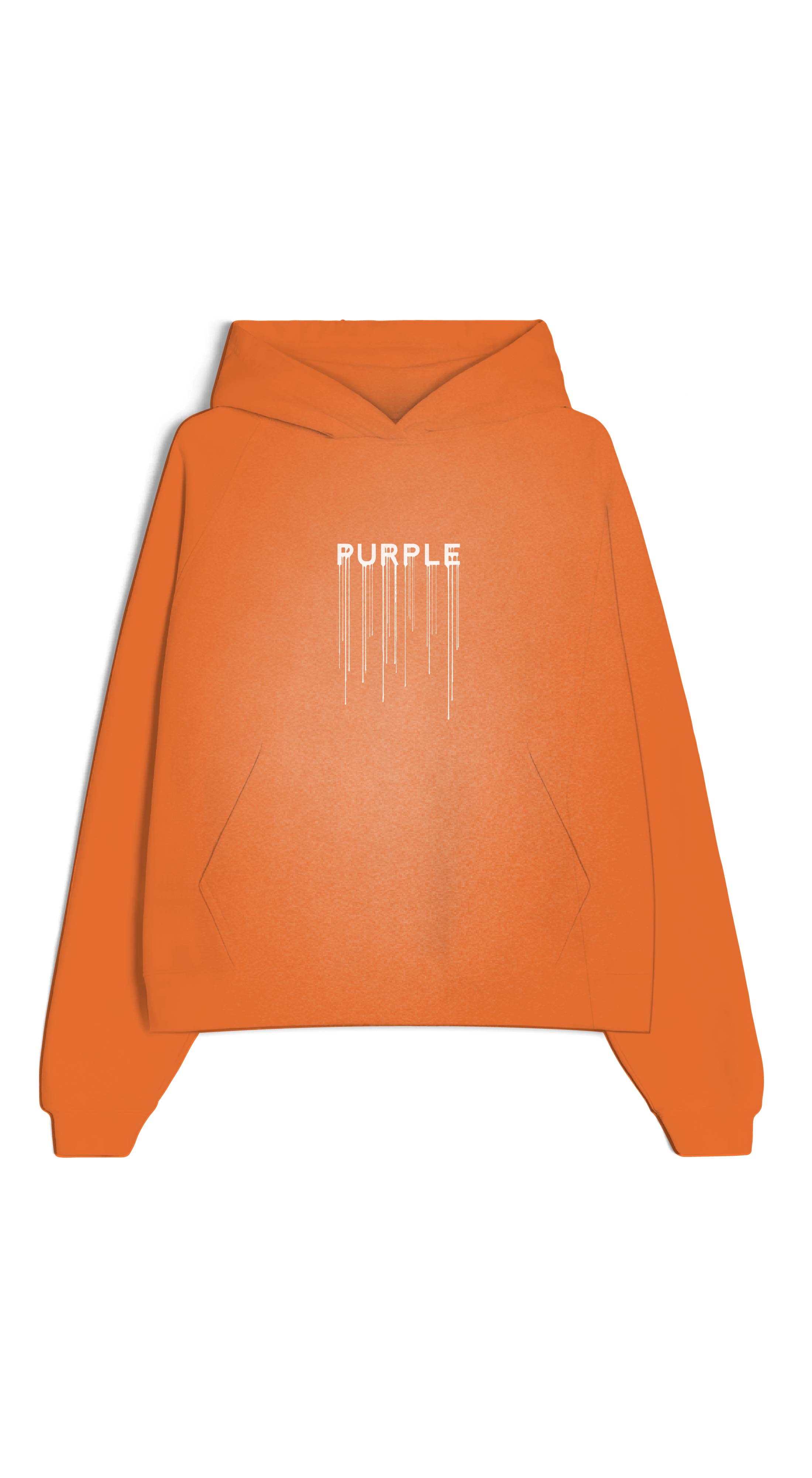 Purple Brand P401 Orange HOTD125 HWT Fleece PO Hoody - Orange – Privei