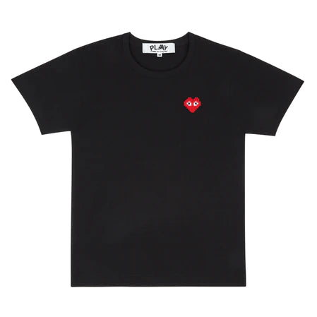 COMME DES GARCONS PLAY x the Artist Invader T-Shirt - Black - AZ COMME DES GARCONS PLAY x the Artist Invader T-Shirt - Black - AZ