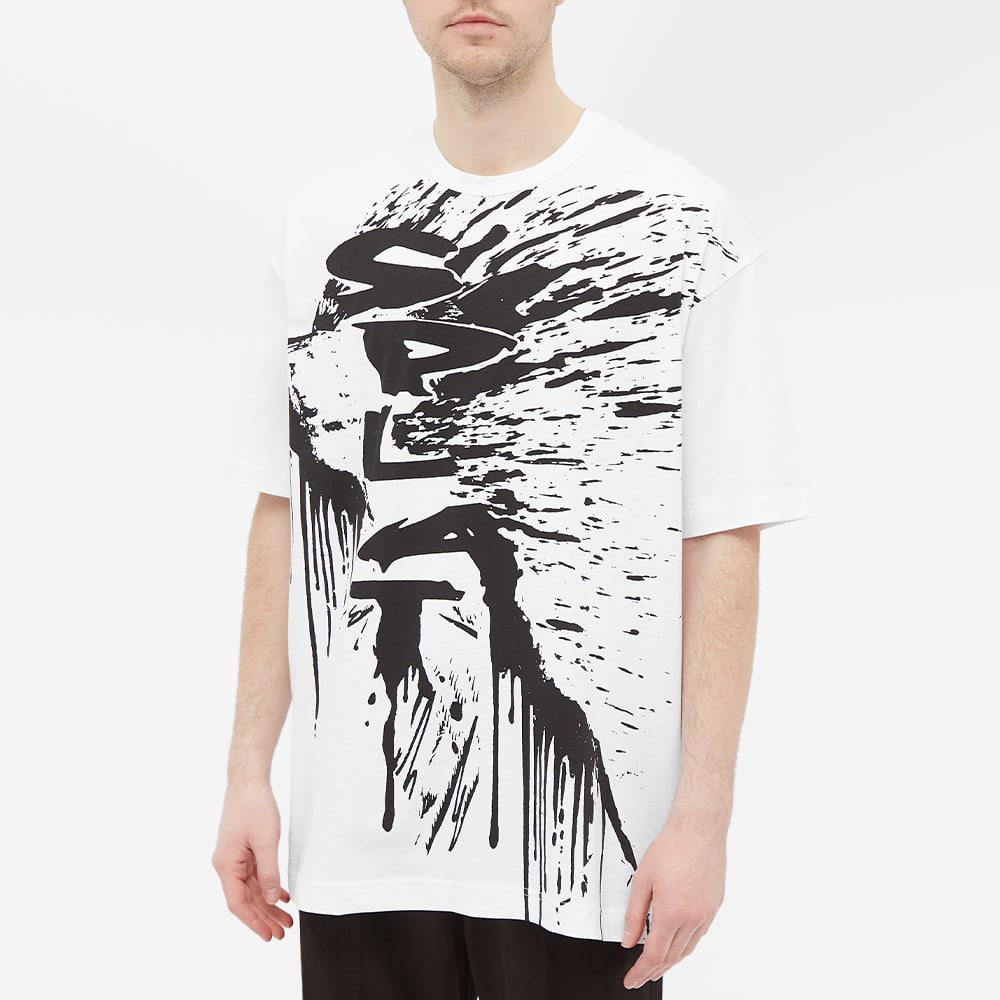 Comme Des Garçons SHIRT Splat Print T-Shirt - White – Privei