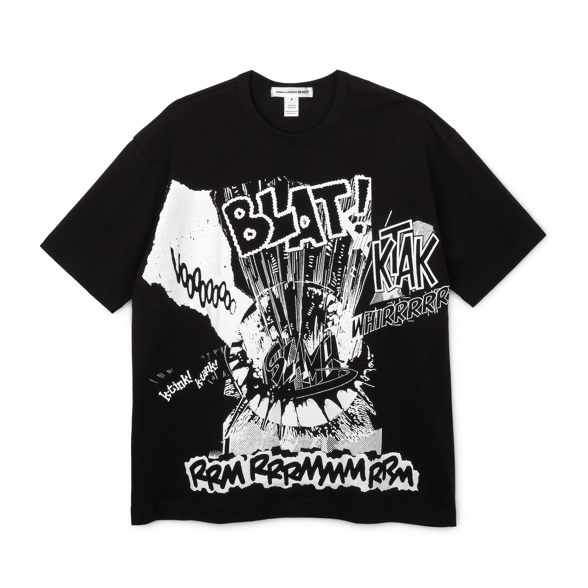 Comme Des Garçons SHIRT x Christian Marclay Print A Oversized T