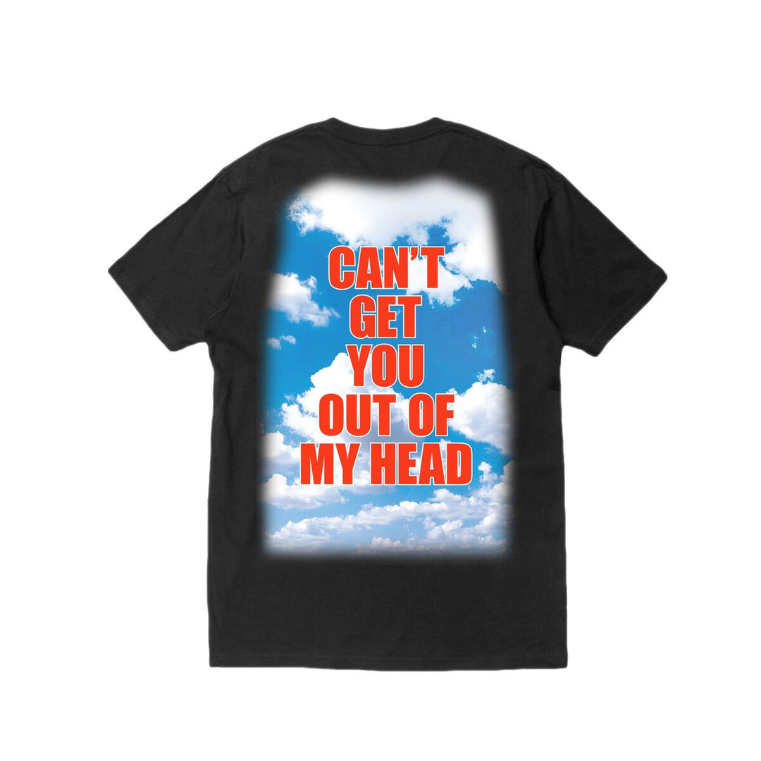 PLEASURES OUT OF MY HEAD T-SHIRT - BLACK