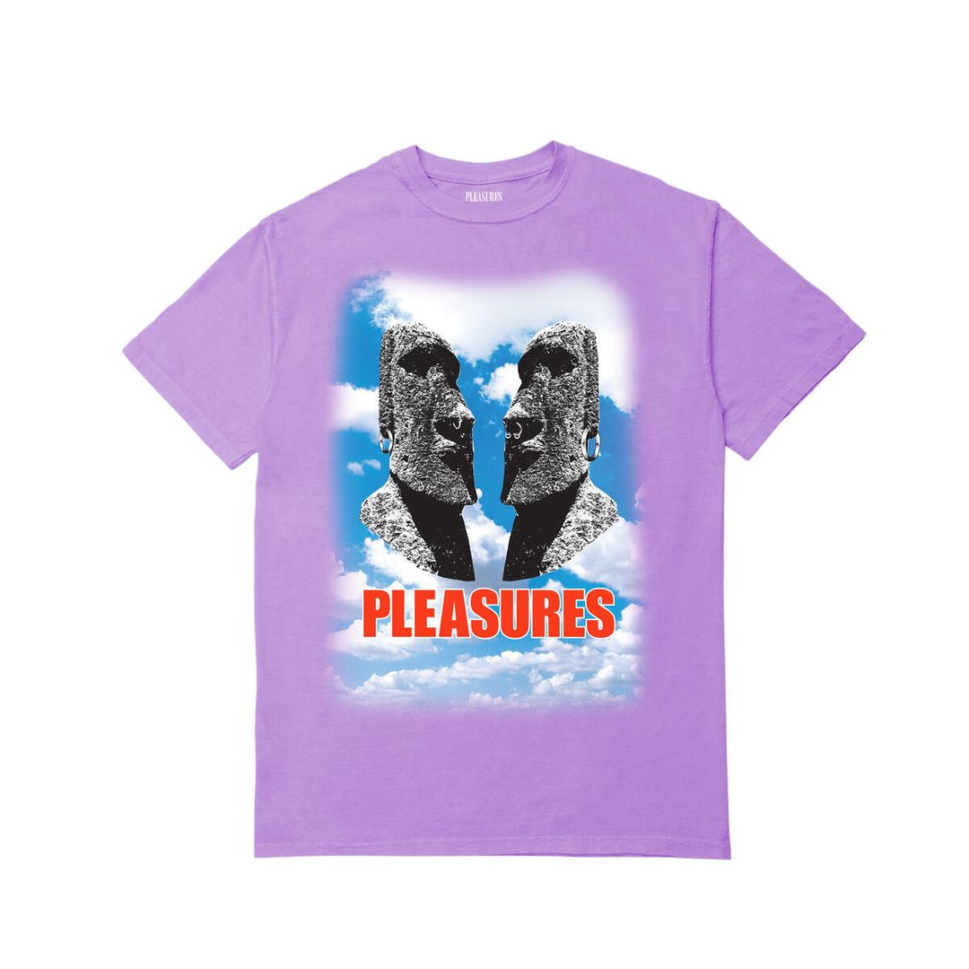 PLEASURES OUT OF MY HEAD T-SHIRT - LAVENDER