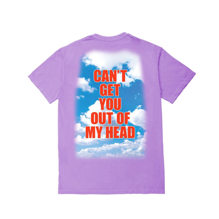 PLEASURES OUT OF MY HEAD T-SHIRT - LAVENDER