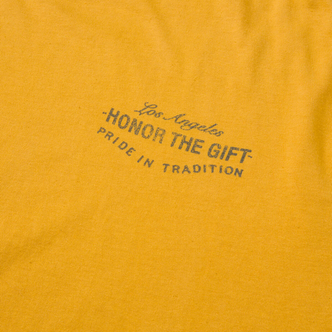 Honor The Gift HTG Forum SS Tee - Yellow
