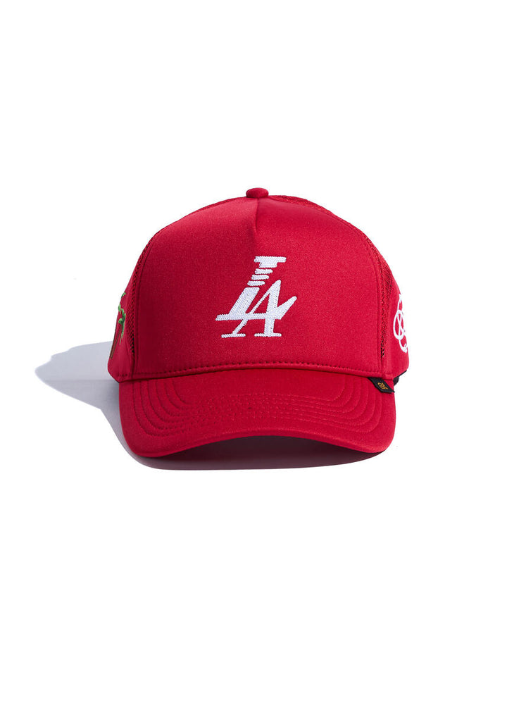 Reference Paradise LA Trucker  - Red