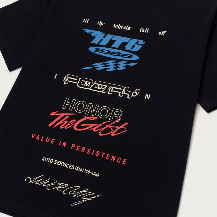 Honor The Gift Persistence Race Tee - Black