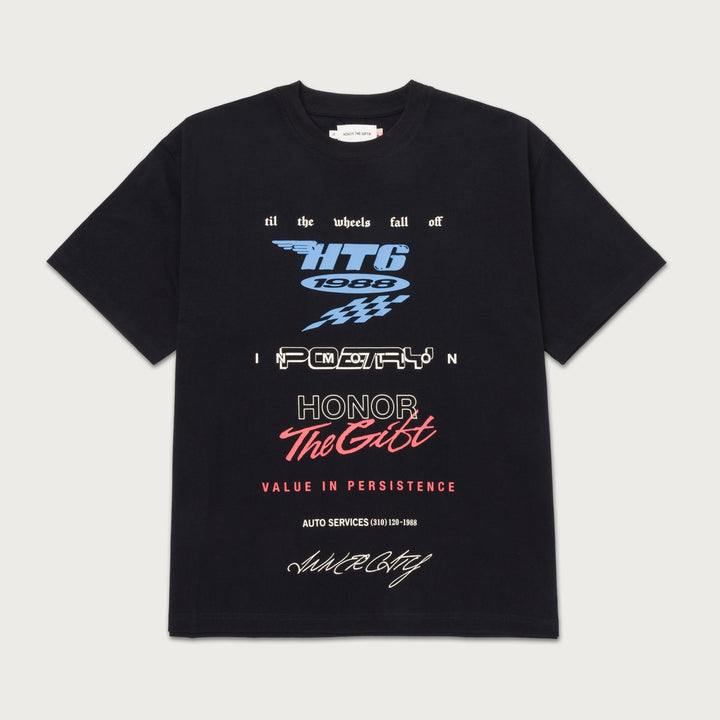 Honor The Gift Persistence Race Tee - Black