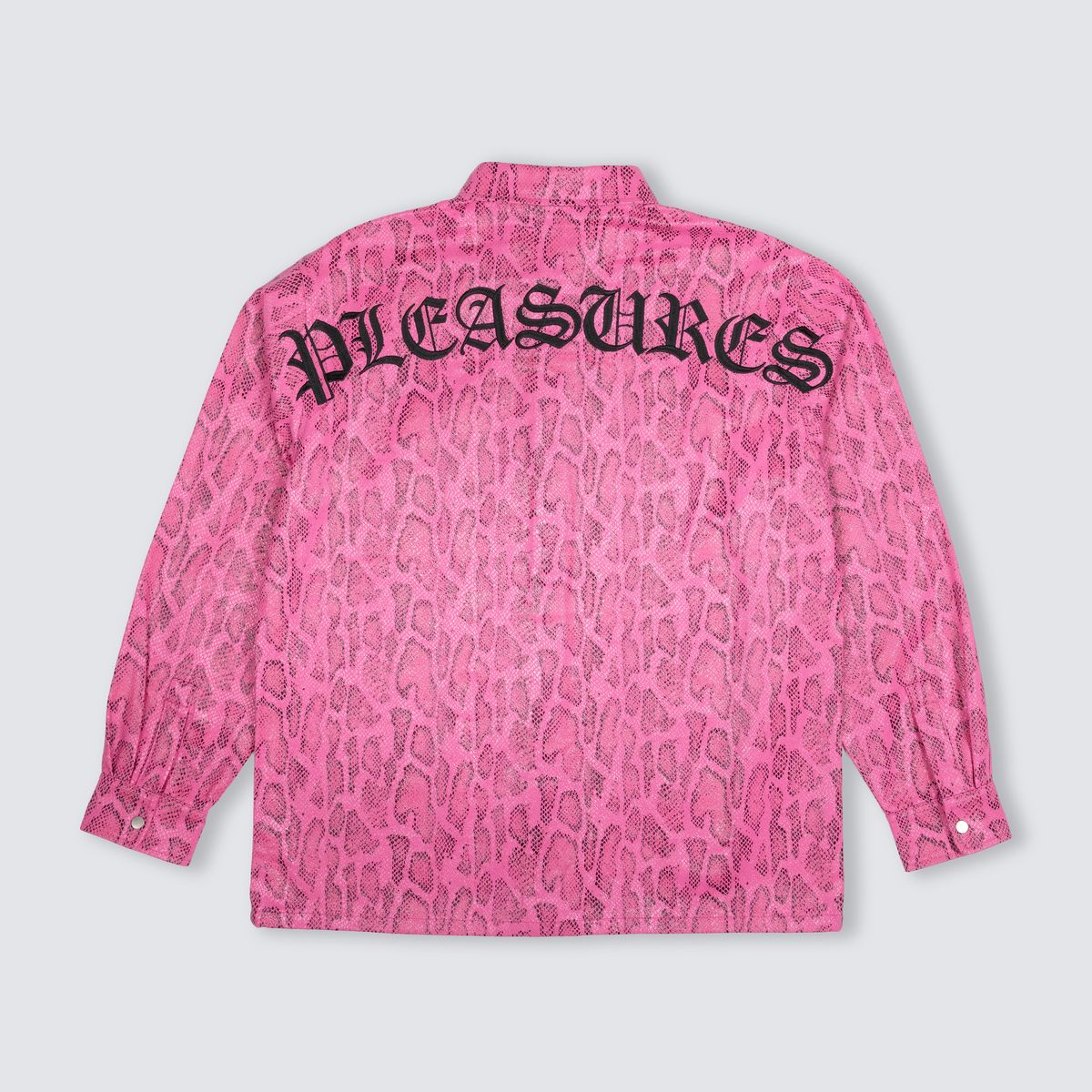 PLEASURES ANACONDA OVERSHIRT - FUCHSIA – Privei
