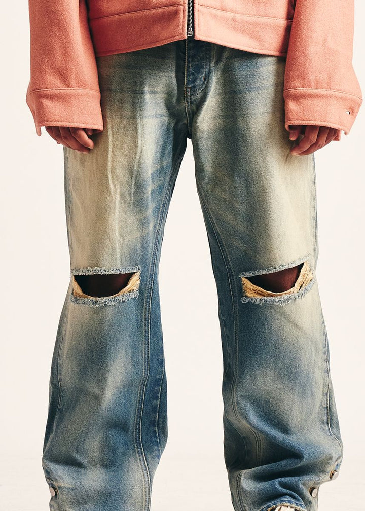 Diet Starts Monday Distressed Denim - Washed Indigo