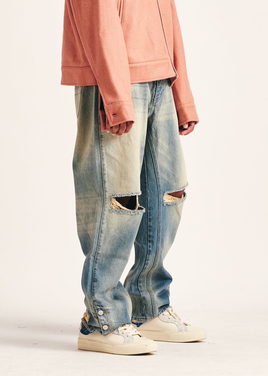 Diet Starts Monday Distressed Denim - Washed Indigo