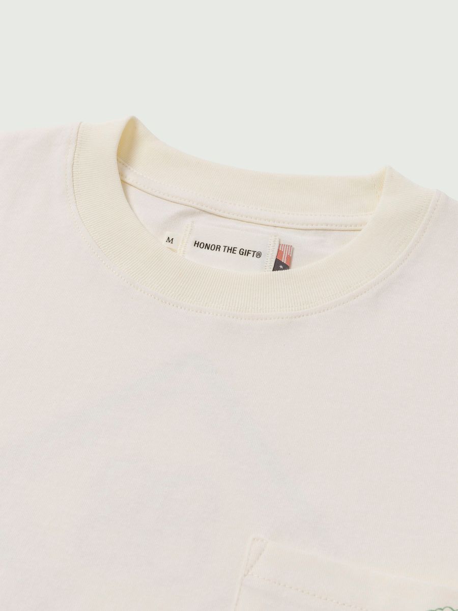 Honor The Gift 88 Block T-Shirt - Bone