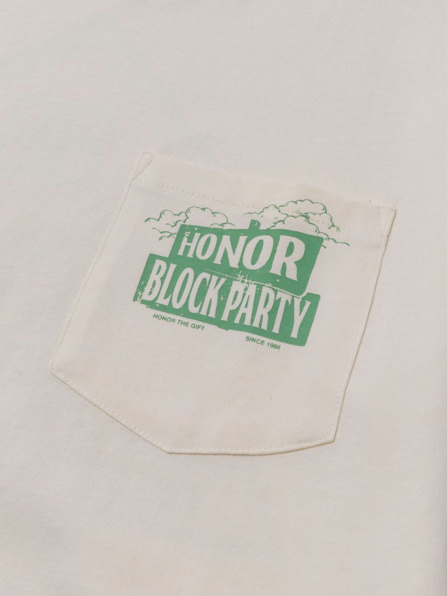Honor The Gift 88 Block T-Shirt - Bone