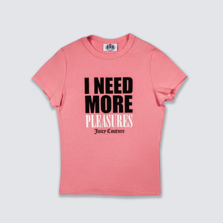 PLEASURES JUICY PLEASURES BABY TEE (WOMEN'S) - PINK