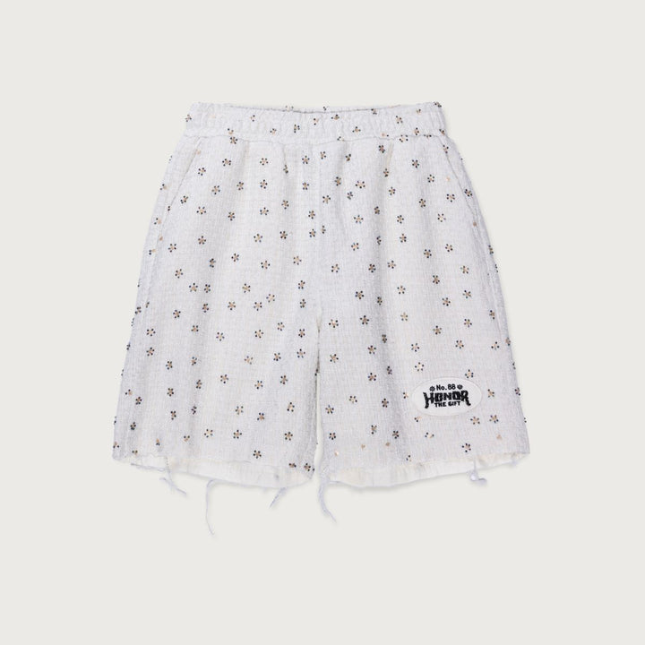 Honor The Gift Beaded Shorts - White