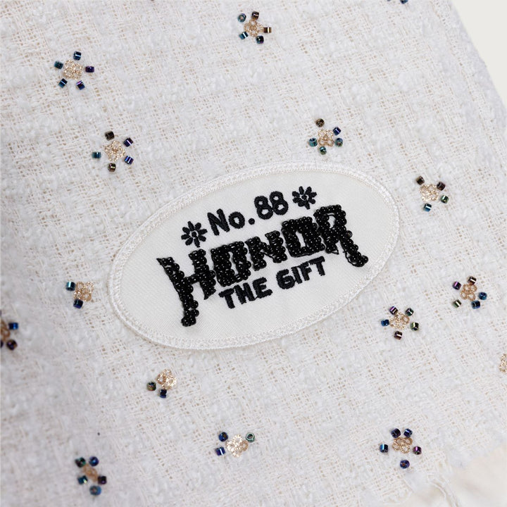 Honor The Gift Beaded Shorts - White