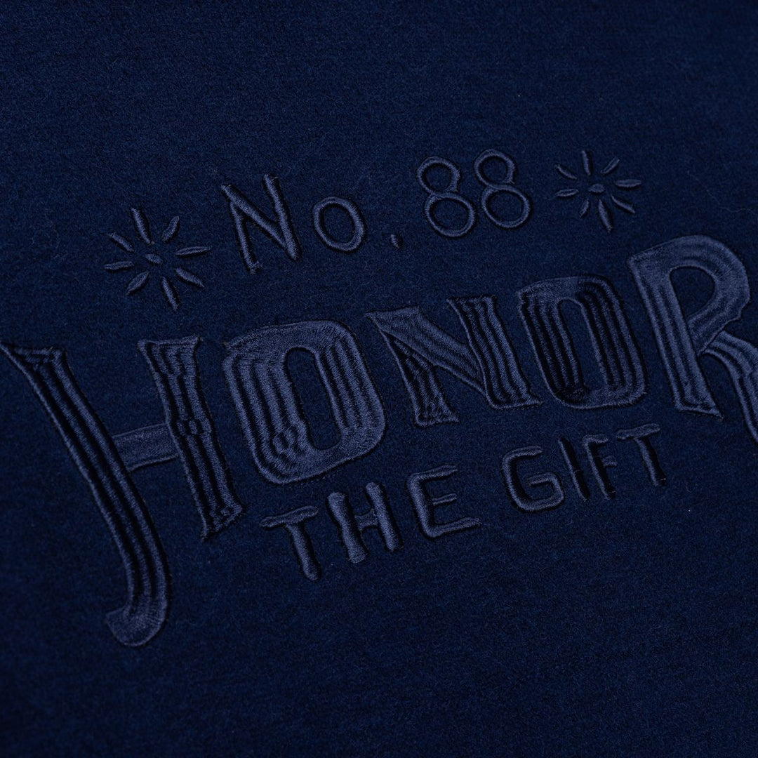 Honor The Gift Art Knit Hoodie - Navy