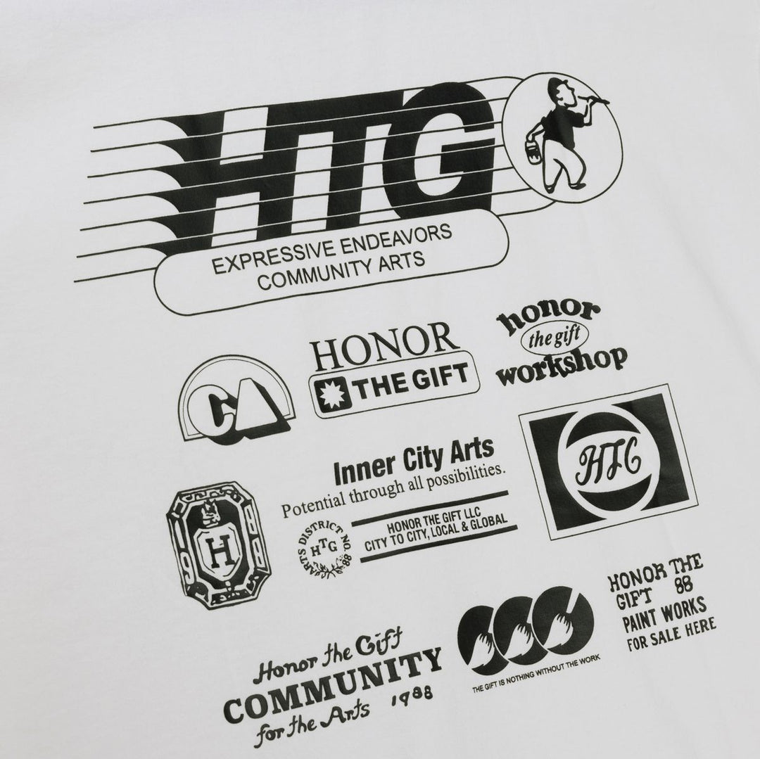 Honor The Gift Paint Works Tee - Bone