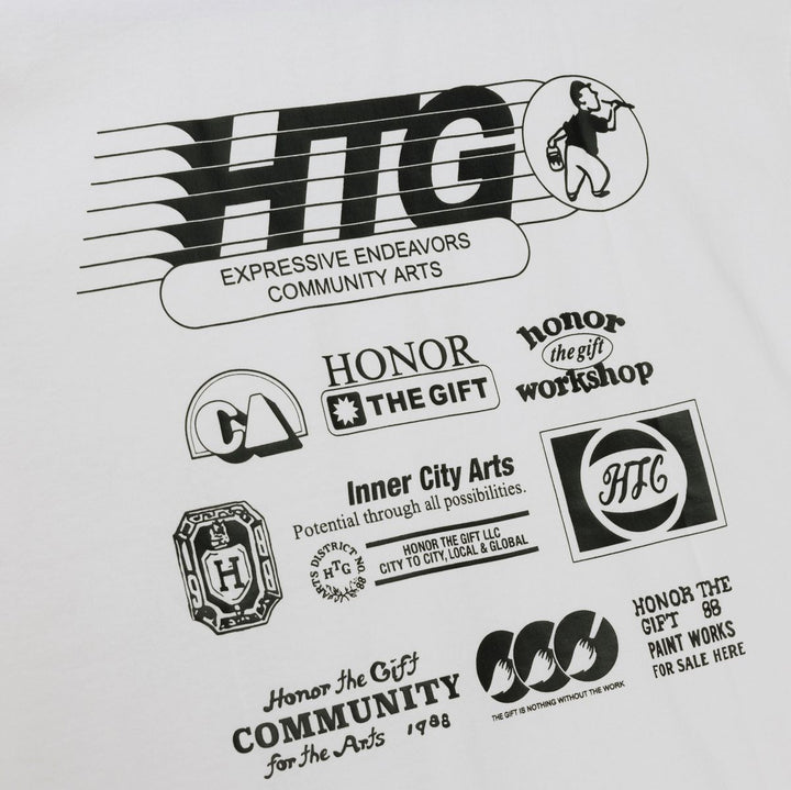 Honor The Gift Paint Works Tee - Bone