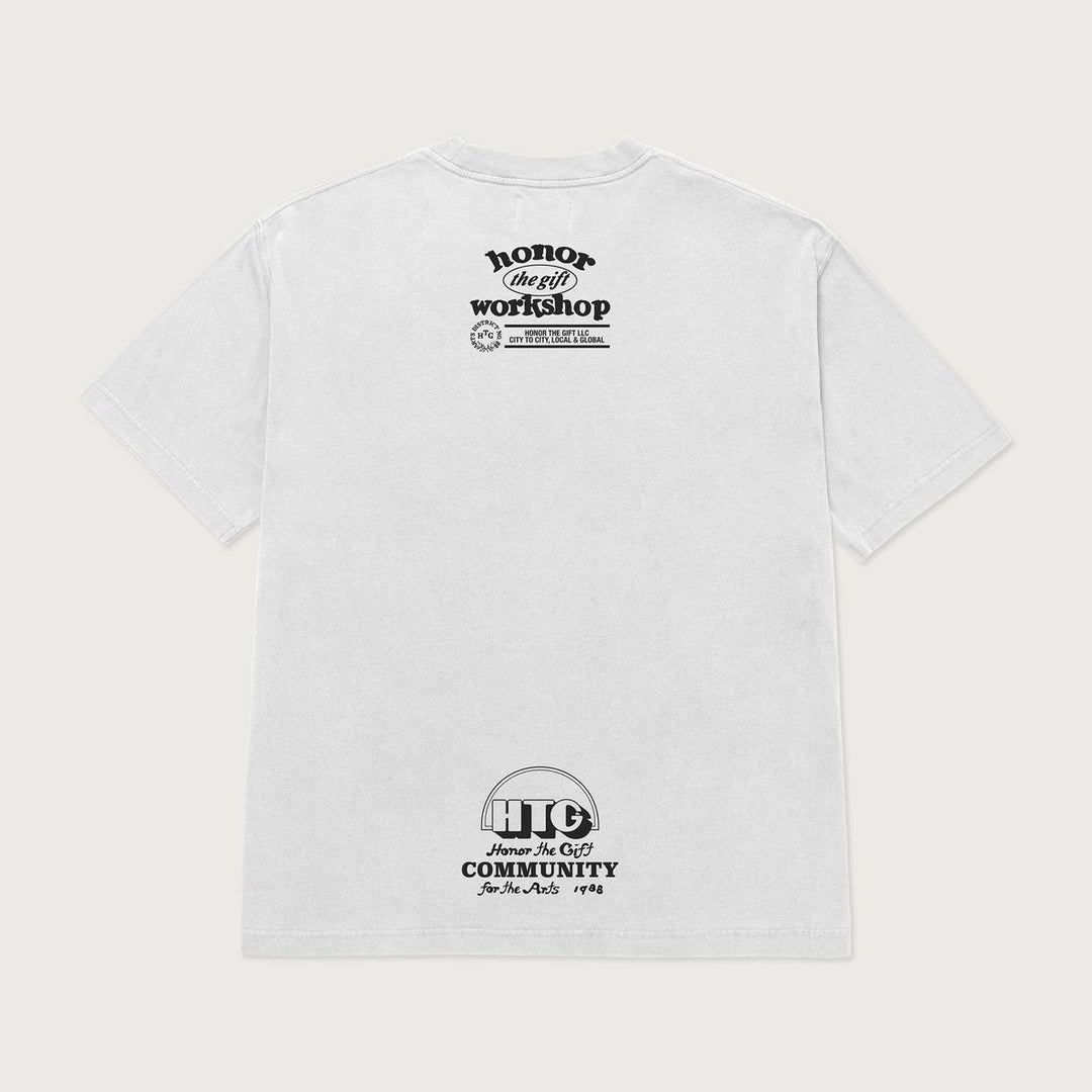 Honor The Gift WHY NOT S/S Tee - White