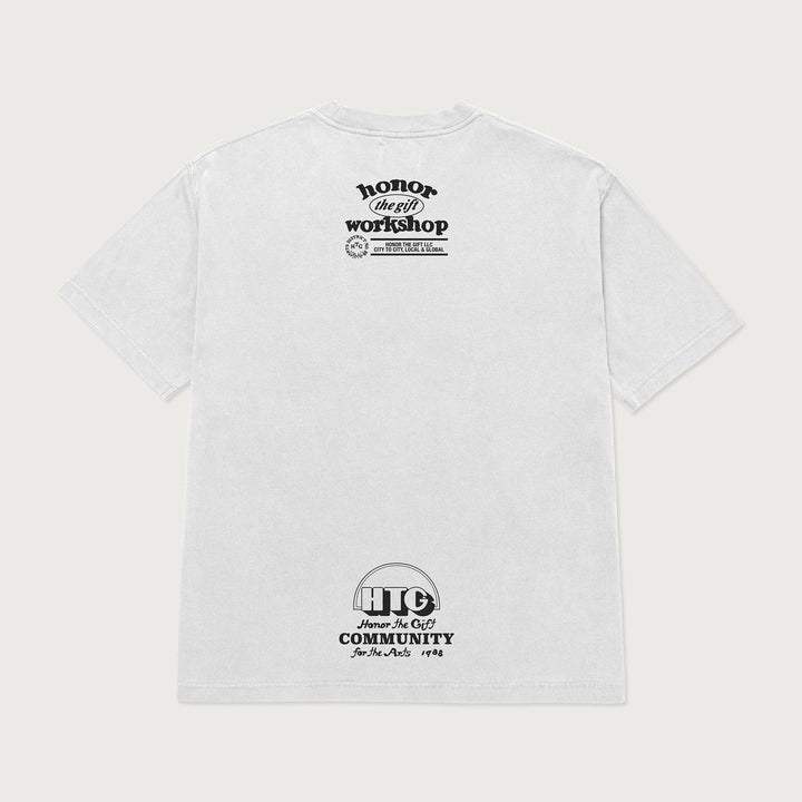 Honor The Gift WHY NOT S/S Tee - White