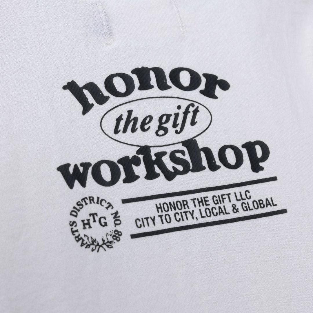 Honor The Gift WHY NOT S/S Tee - White