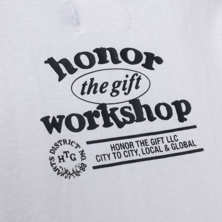 Honor The Gift WHY NOT S/S Tee - White