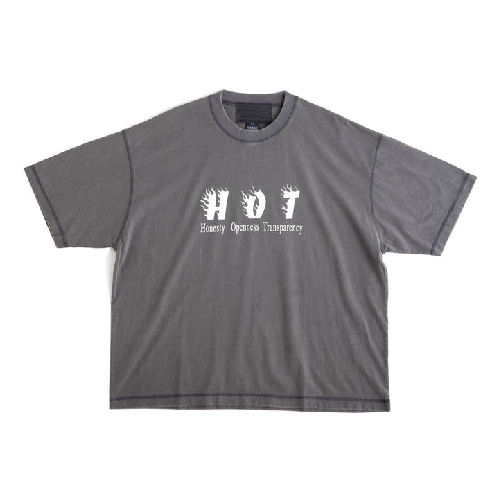 JUNGLES HOT SS Tee - Vintage Grey