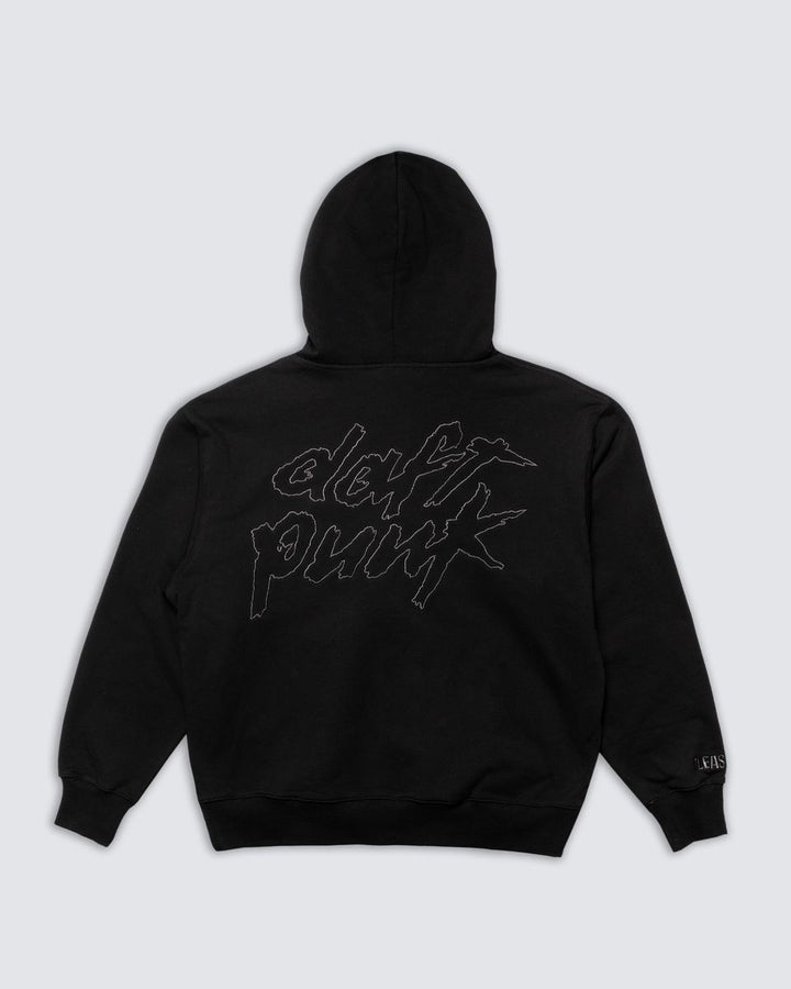 PLEASURES RAM ZIP HOODIE - BLACK