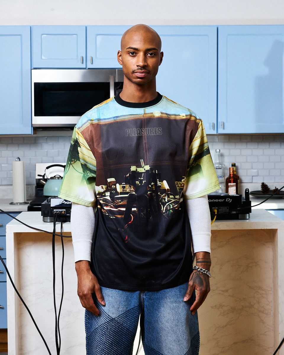 PLEASURES VENUE HEAVYWEIGHT SHIRT - MULTI