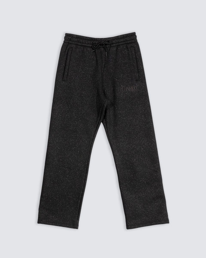 PLEASURES STARRY SWEATPANTS - BLACK
