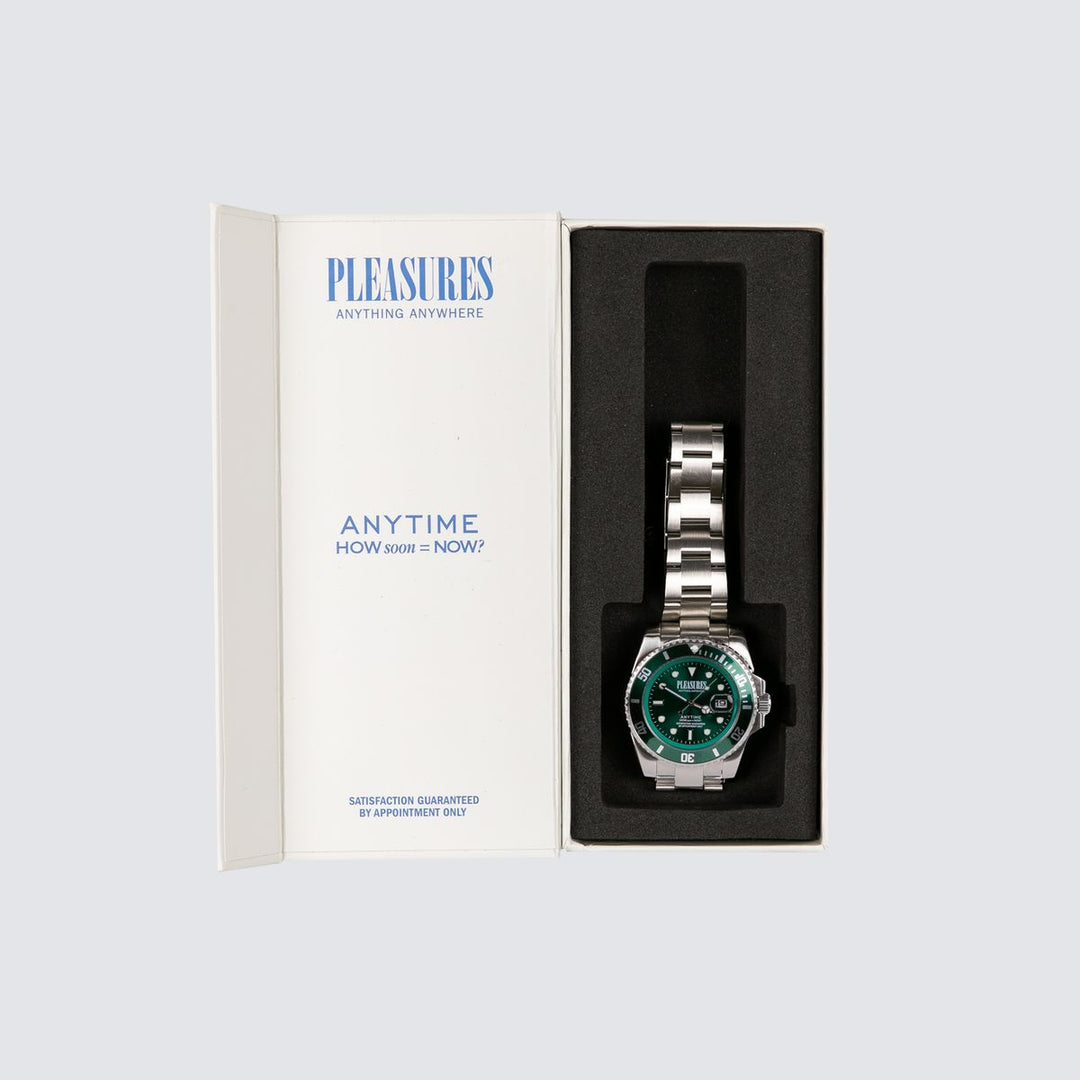 PLEASURES ANYTIME WATCH - GREEN