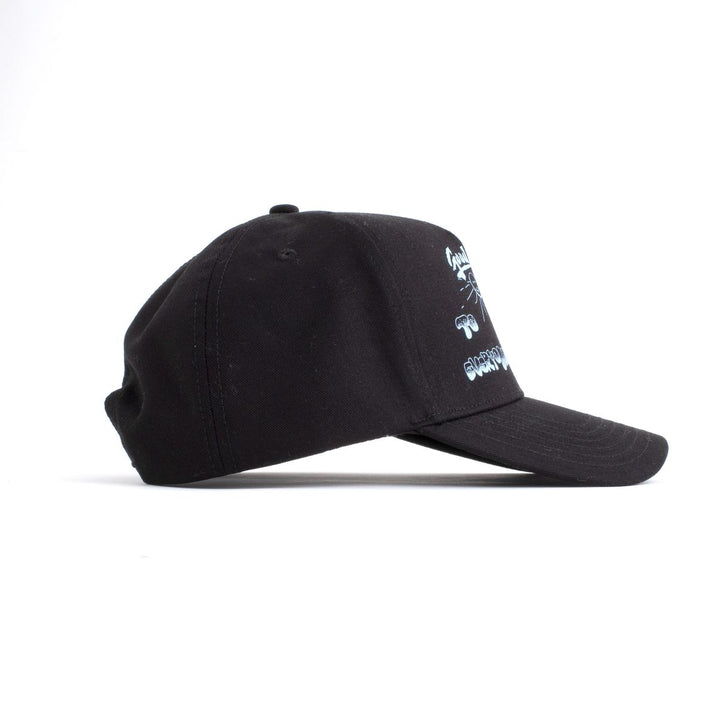 JUNGLES Horses Trucker Cap - Washed Black