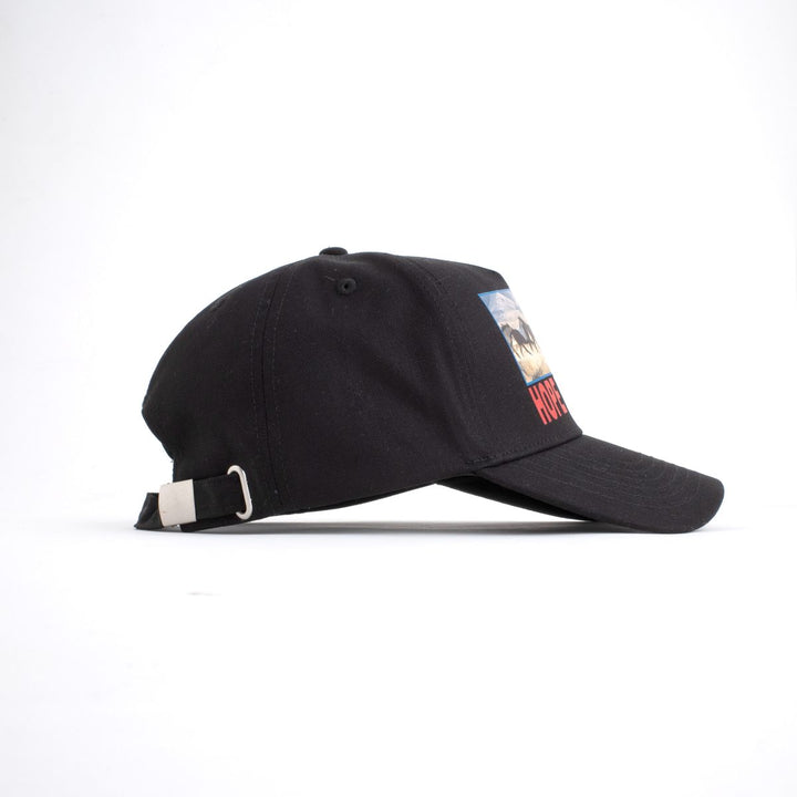 JUNGLES Horses Trucker Cap - Washed Black