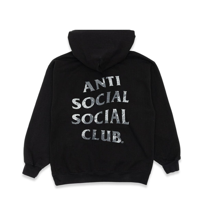 Anti Social Social Club WEATHERED HOODIE - Black