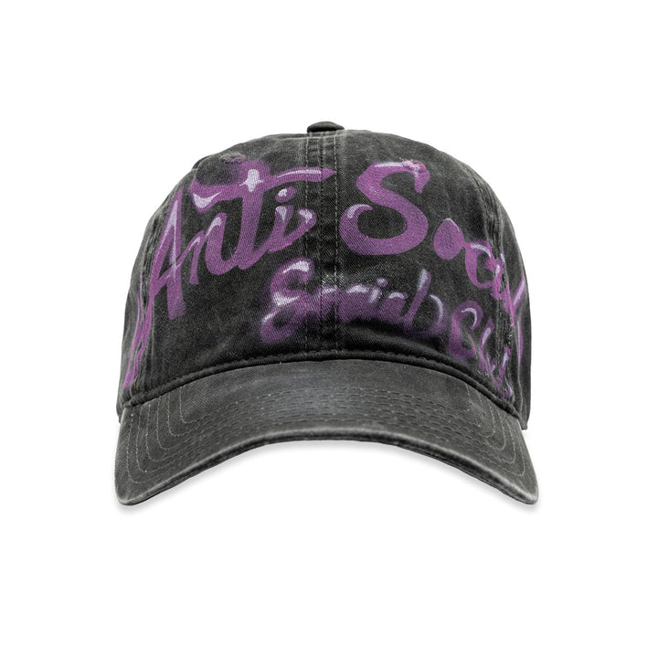 Anti Social Social Club AIRBRUSH CAP - Black