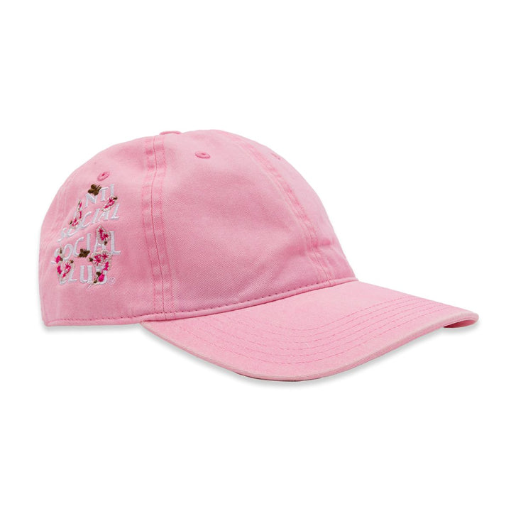 Anti Social Social Club EMBROIDERED CAP - Pink