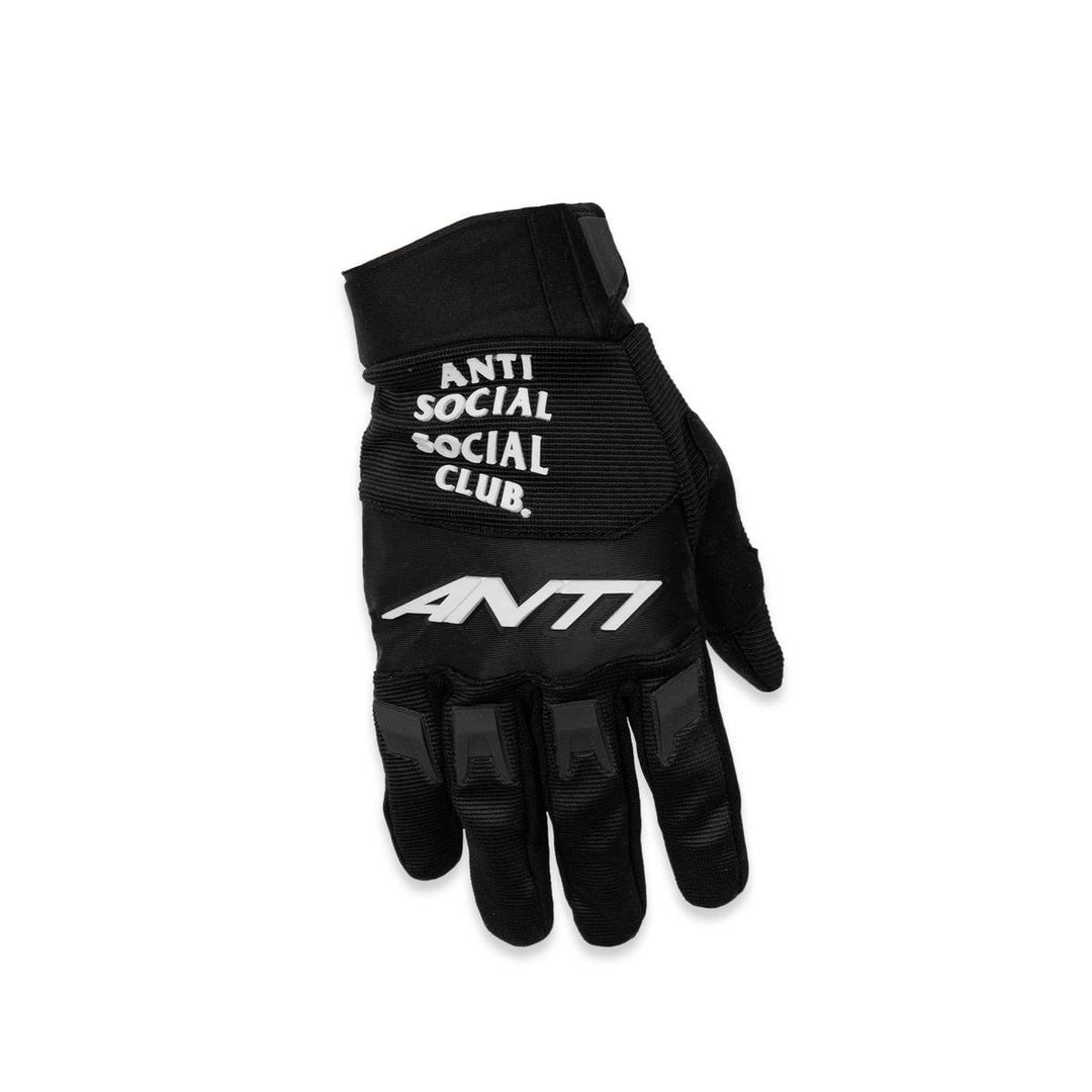 Anti Social Social Club MOTORCYCLE GLOVES - Black
