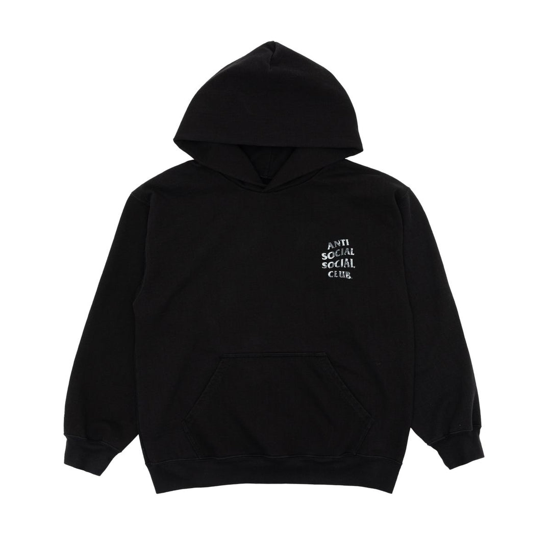 Anti Social Social Club WEATHERED HOODIE - Black