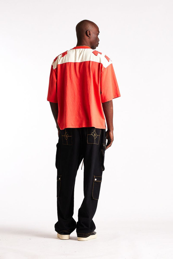 Diet Starts Monday Yoke Tee - Red