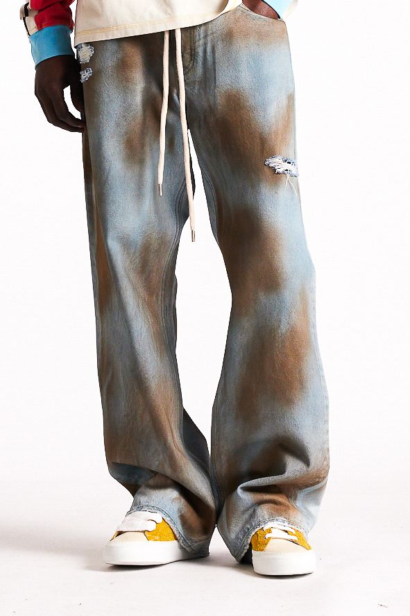 Diet Starts Monday Arch Diet Denim - Mud Washed