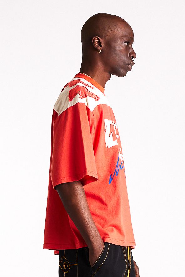 Diet Starts Monday Yoke Tee - Red