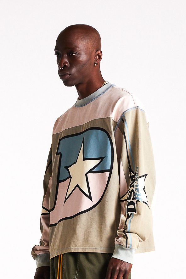 Diet Starts Monday Supercross Long Sleeve - Pink/Grey