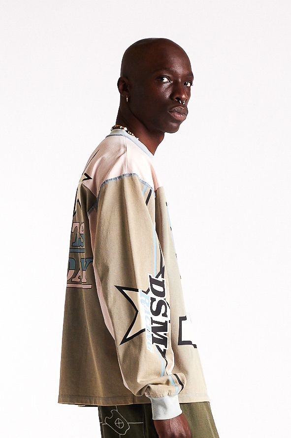 Diet Starts Monday Supercross Long Sleeve - Pink/Grey