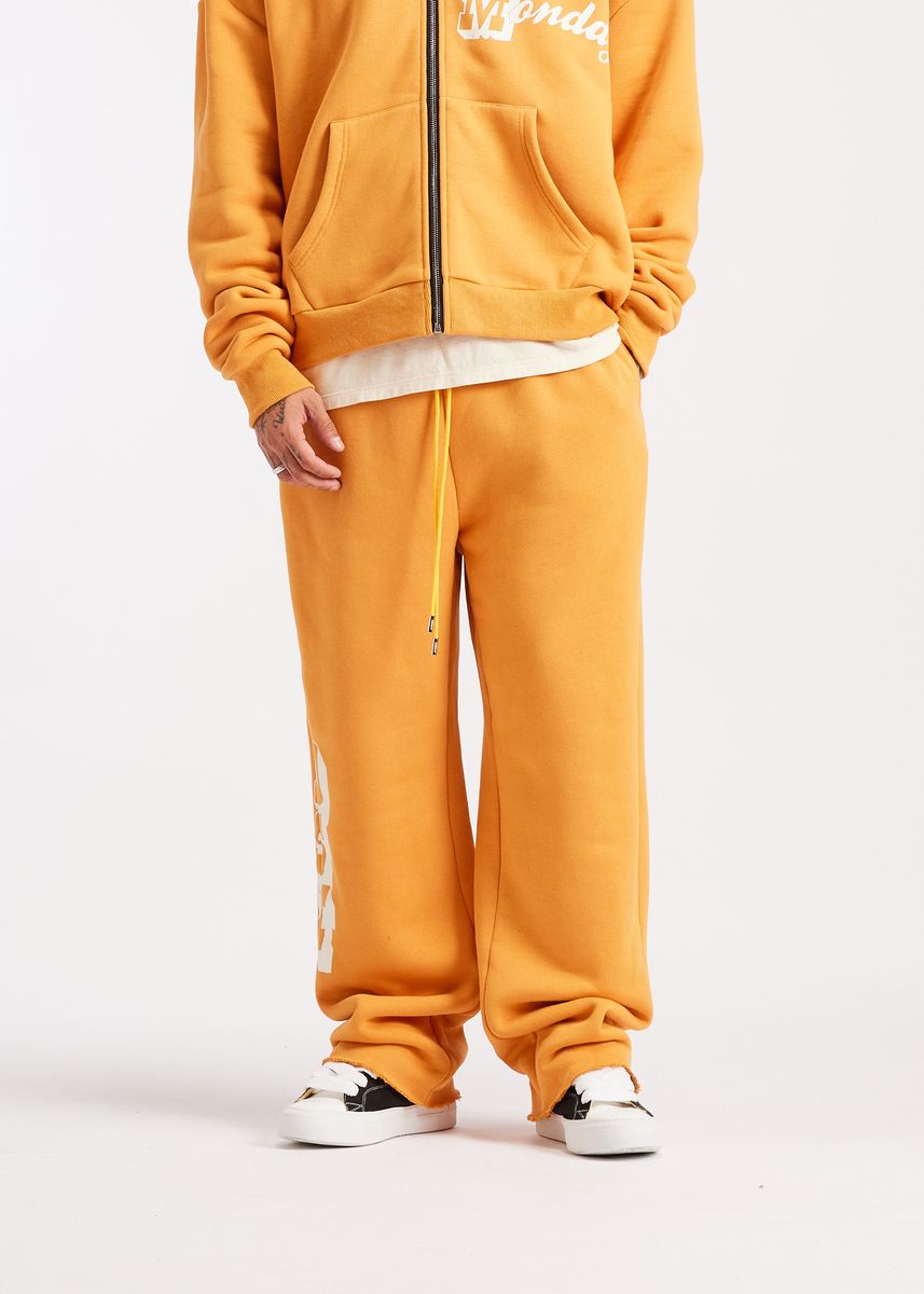 Diet Starts Monday Star Sweatpants - Yellow