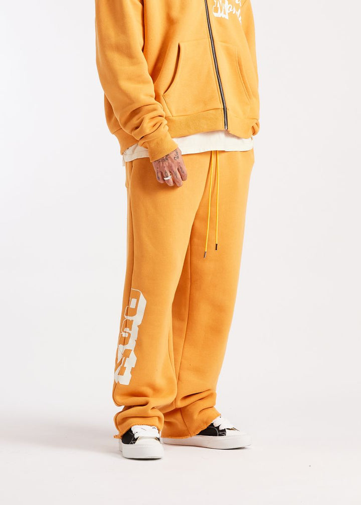 Diet Starts Monday Star Sweatpants - Yellow