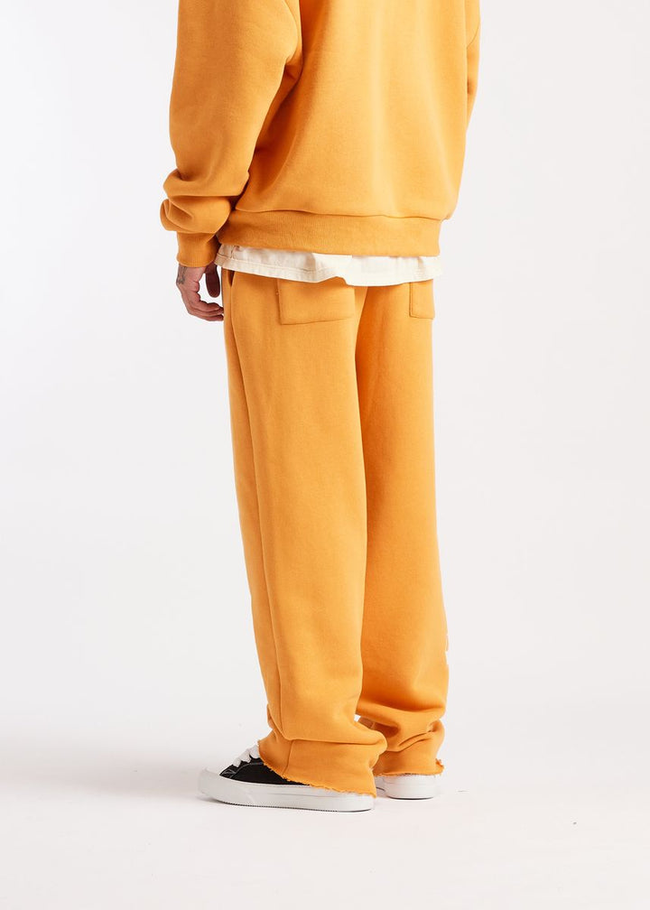 Diet Starts Monday Star Sweatpants - Yellow