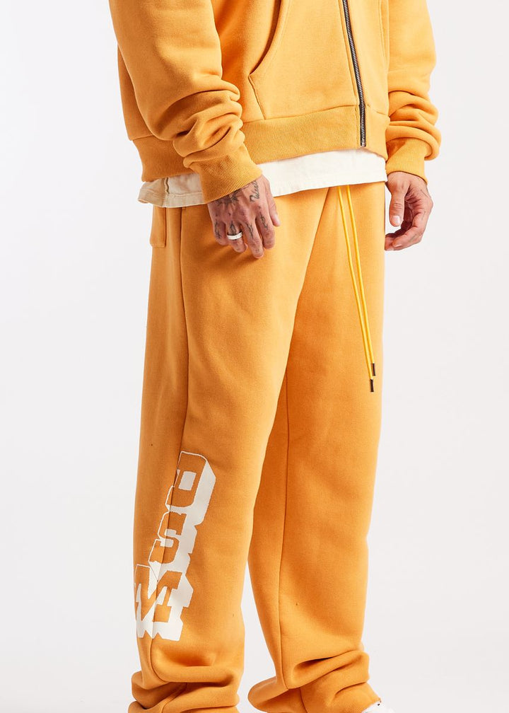 Diet Starts Monday Star Sweatpants - Yellow